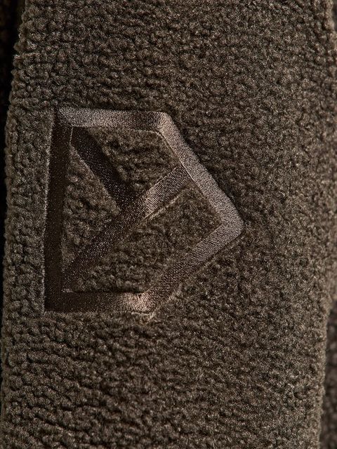 Didriksons bluza polarowa UMI kolor brązowy gładka 505941