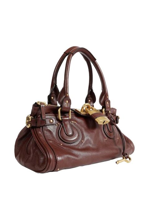 Chloé Paddington leather shoulder bag - Brown - zdjęcie produktu nr 2
