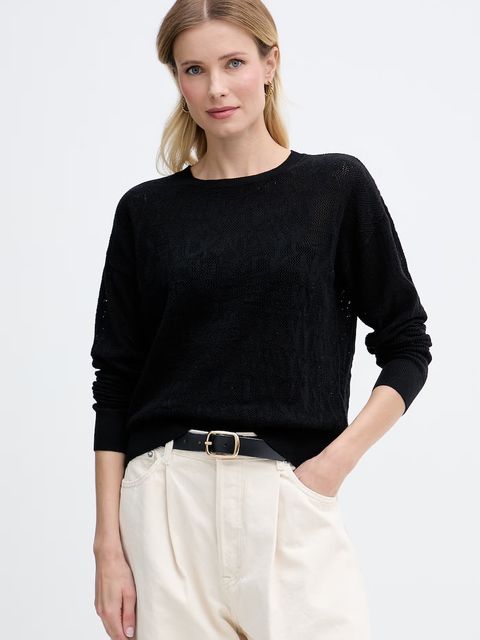 DKNY sweter damski z bawełną - zdjęcie produktu nr 1