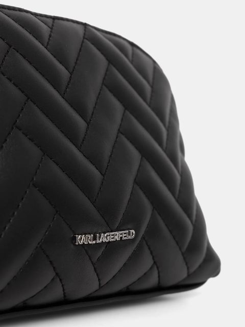 Karl Lagerfeld kosmetyczka K/BRICK kolor czarny B1W32023 - zdjęcie produktu nr 2