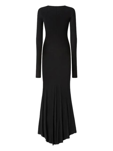 PINKO hardware-detailed maxi dress - Black - zdjęcie produktu nr 2