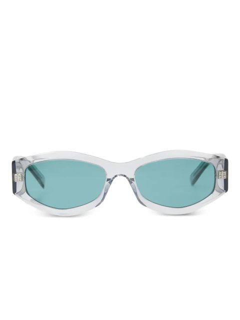 Givenchy Eyewear geometric-frame sunglasses - Grey - zdjęcie produktu nr 1