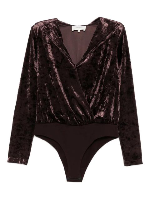 Ba&Sh V-neck bodysuit - Brown - zdjęcie produktu nr 1