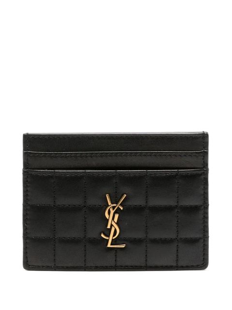 Saint Laurent Cassandre card holder - Black - zdjęcie produktu nr 1