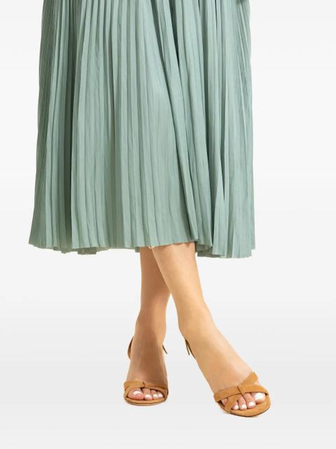 Jimmy Choo Elsy knotted slingback sandals - Brown