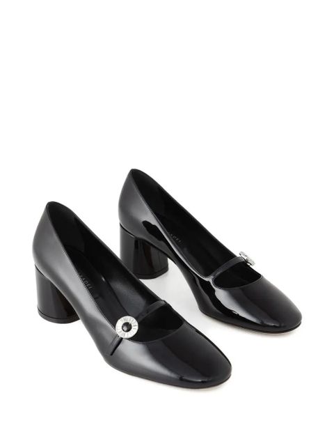 Casadei 50mm Cleo crystal-detail pumps - Black - zdjęcie produktu nr 2