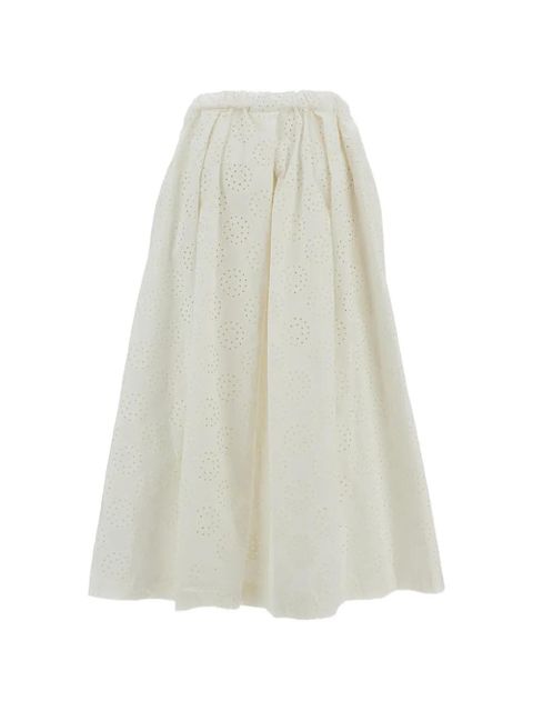 Comme Des Garçons pleated skirt - White - zdjęcie produktu nr 2