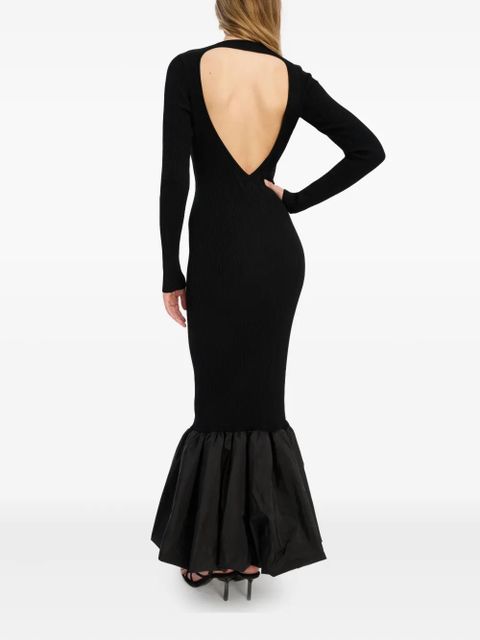 ROTATE BIRGER CHRISTENSEN cut-out long-sleeve dress - Black - zdjęcie produktu nr 2