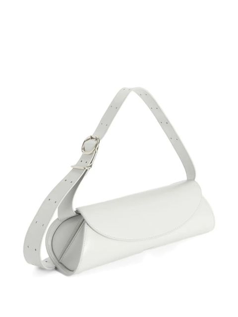 Jil Sander small Cannolo leather shoulder bag - Grey - zdjęcie produktu nr 2
