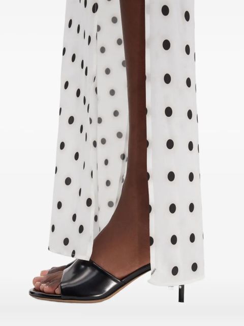 Jacquemus 70mm leather open-toe mules - Black