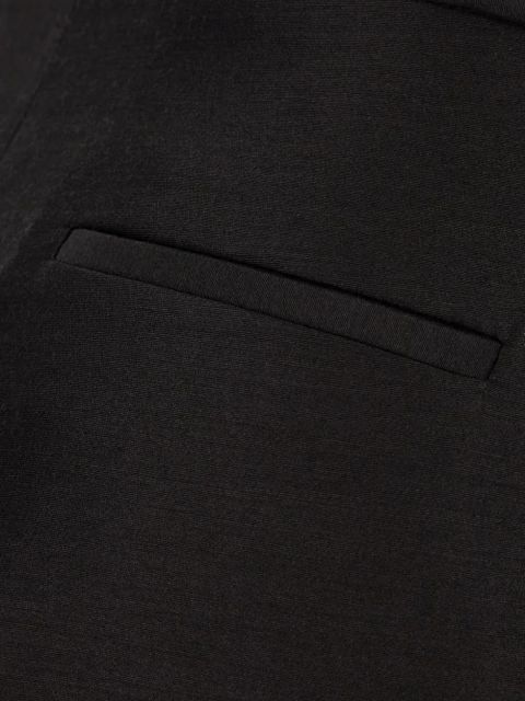 The Row wool blend pants - Black