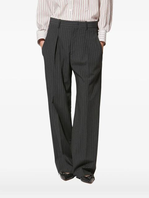 ISABEL MARANT Lisetta pinstripe trousers - Grey - zdjęcie produktu nr 1