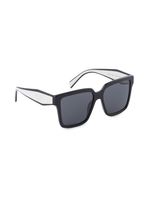 Prada Eyewear rectangle-frame sunglasses - Black