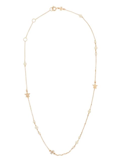 Tory Burch Moondance faux-pearl necklace - Gold