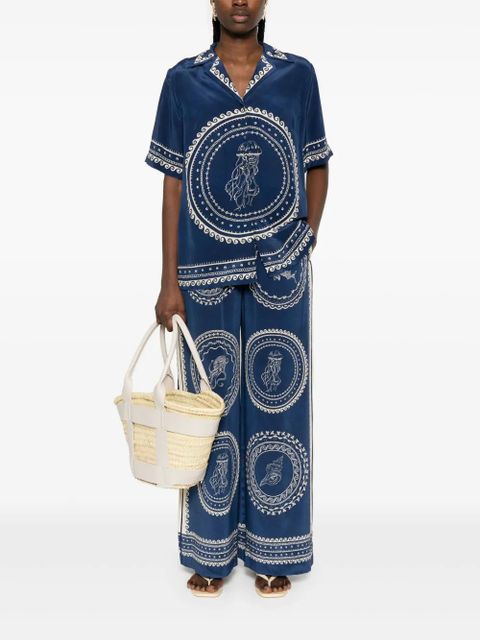 ALEMAIS Ocean shirt - Blue