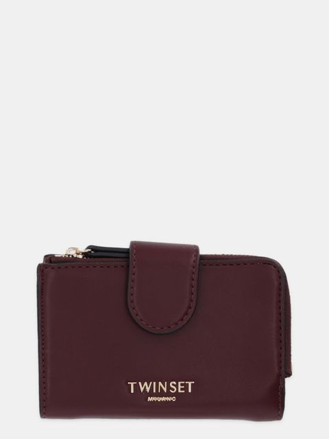 Twinset portfel damski kolor fioletowy 252TL8014 - zdjęcie produktu nr 1