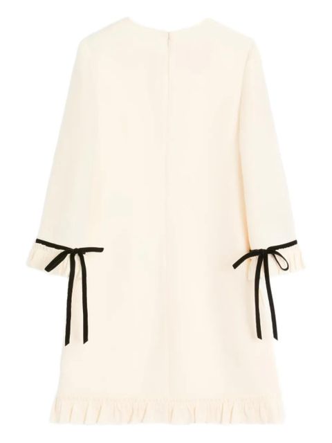 Valentino Garavani Crepe Couture mini dress - Neutrals