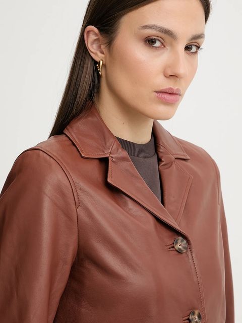 Pedro del Hierro kurtka skórzana