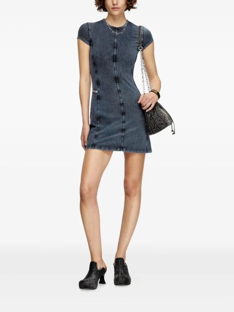 Diesel D-Cup denim minidress - Black