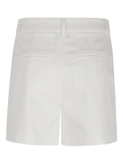 Sportmax dart-detail tailored shorts - Neutrals