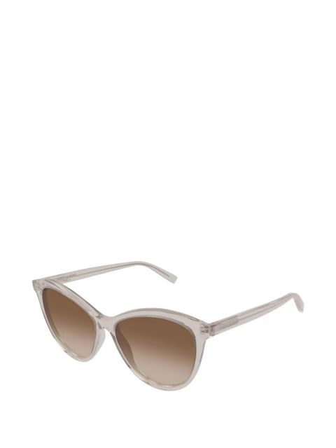 Saint Laurent Eyewear cat-eye sunglasses - Neutrals - zdjęcie produktu nr 2