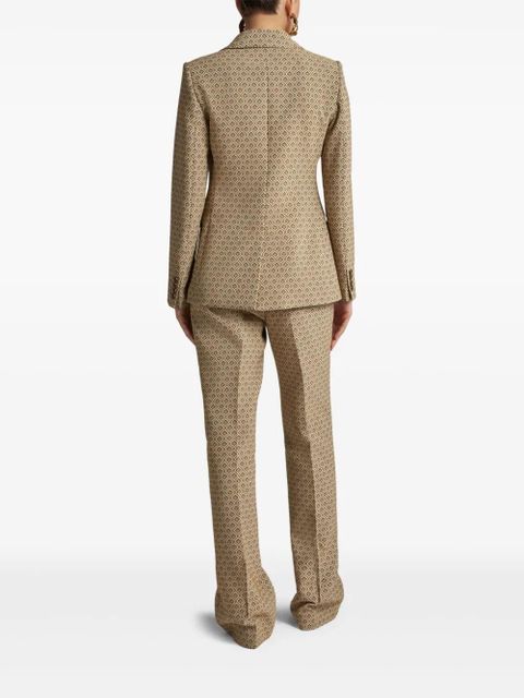ETRO jacquard blazer - Neutrals