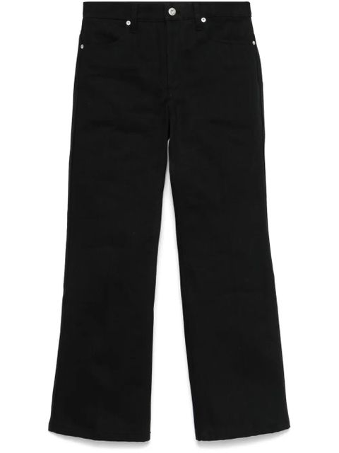 Jil Sander flared jeans - Black - zdjęcie produktu nr 1