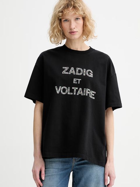 ZADIG&VOLTAIRE t-shirt bawełniany - zdjęcie produktu nr 1
