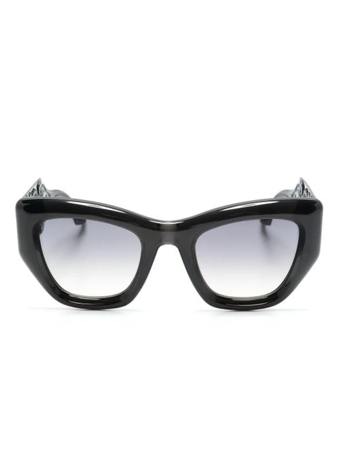 ETRO logo-engraved cat-eye sunglasses - Grey - zdjęcie produktu nr 1