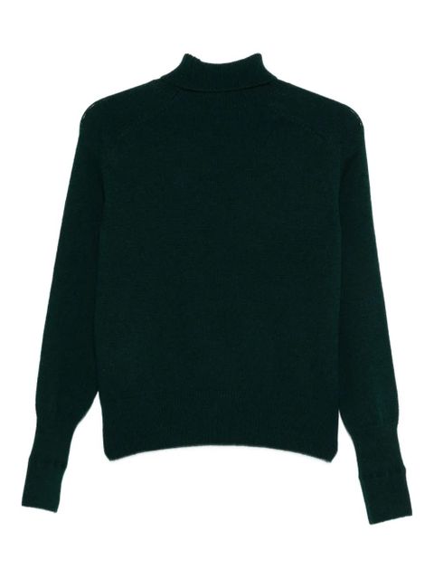 Victoria Beckham high-neck wool jumper - Green - zdjęcie produktu nr 2