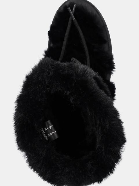 Moon Boot śniegowce MB LTRACK FAUX FUR HIGH WP kolor czarny 80D2450210 N001