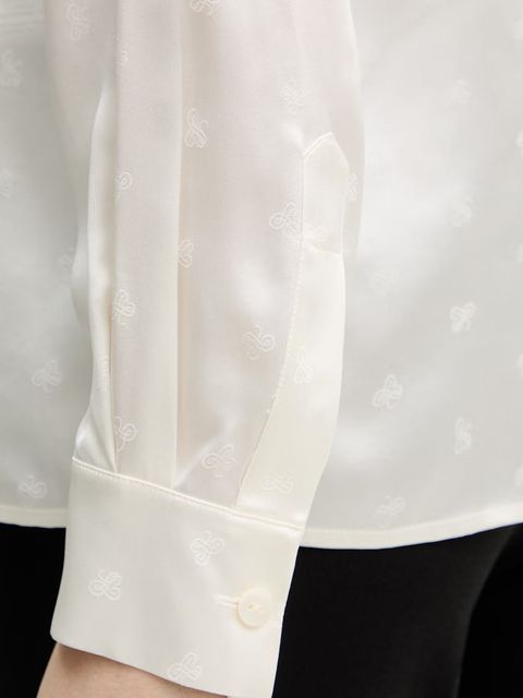 Luisa Spagnoli koszula jedwabna Baronetto