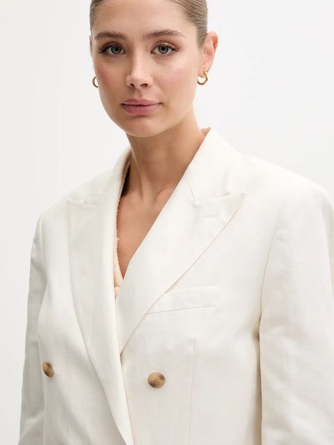 Calvin Klein marynarka lniana