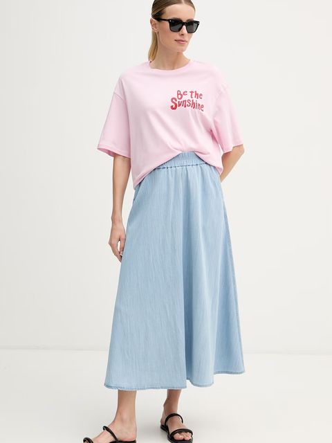 United Colors of Benetton T-shirt damski bawełniany - zdjęcie produktu nr 1