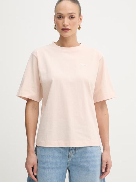 BOSS Orange t-shirt damski bawełniany C Eregular 6 - zdjęcie produktu nr 2
