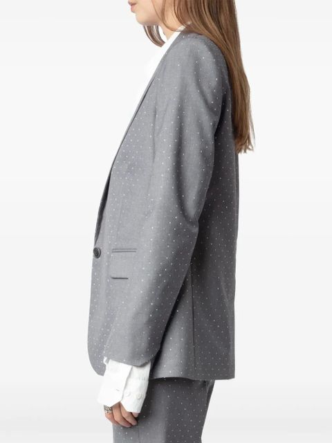 Zadig&Voltaire Valse blazer - Grey