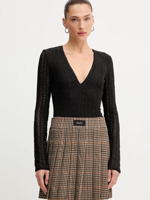 BOSS Orange body damskie kolor czarny 50543555 - zdjęcie produktu nr 1