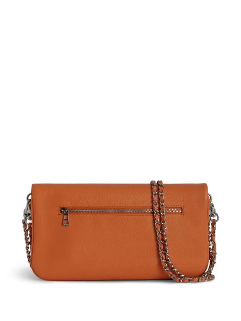 Zadig&Voltaire Rock leather clutch bag - Orange - zdjęcie produktu nr 2