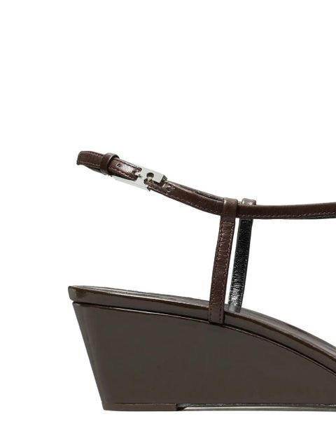 Tory Burch Gigi T-strap wedge - Brown