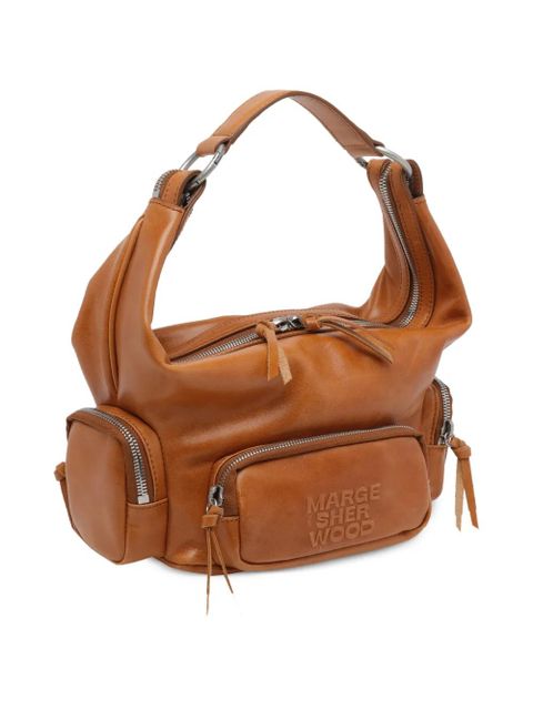 Marge Sherwood leather shoulder bag - Brown