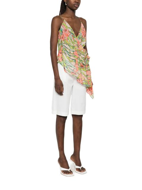 PINKO Asia printed top - Neutrals