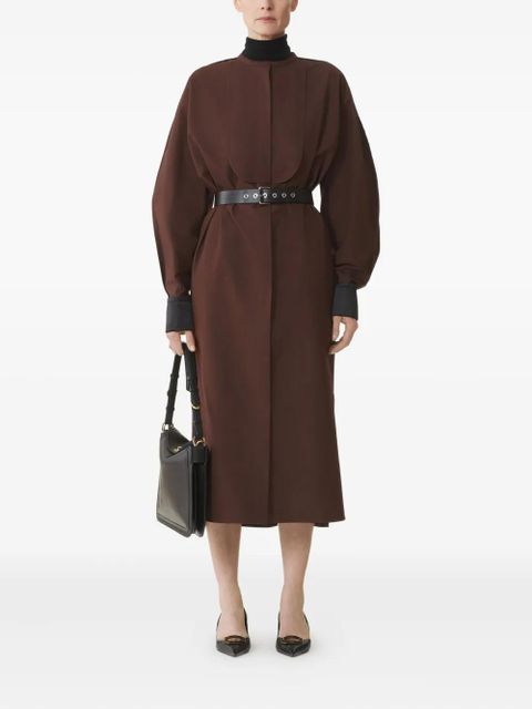 Lanvin belted midi dress - Brown - zdjęcie produktu nr 2