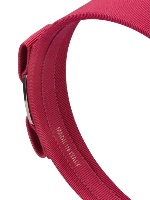 Ferragamo bow head band - Red