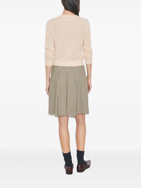 Tory Burch button-detail cashmere cardigan - Neutrals