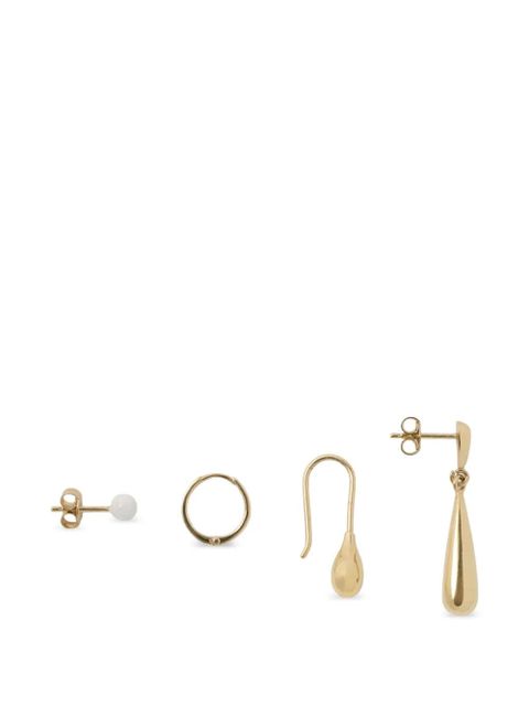 LEMAIRE mismatched drop earrings - Gold - zdjęcie produktu nr 1