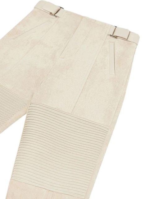 Manière De Voir ribbed knee panel leggings - Neutrals
