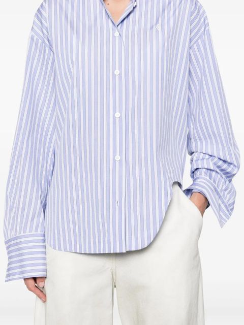 The Attico striped shirt - White