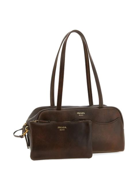 Prada large Carry shoulder bag - Brown
