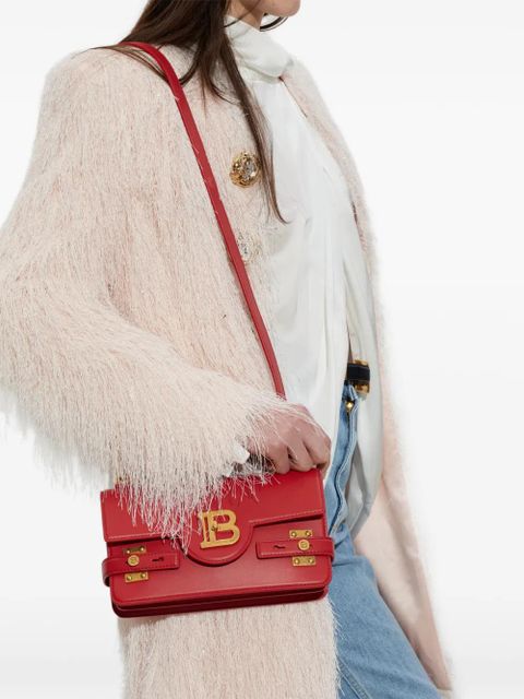 Balmain B-Buzz 24 logo-plaque cross body bag - Red - zdjęcie produktu nr 2