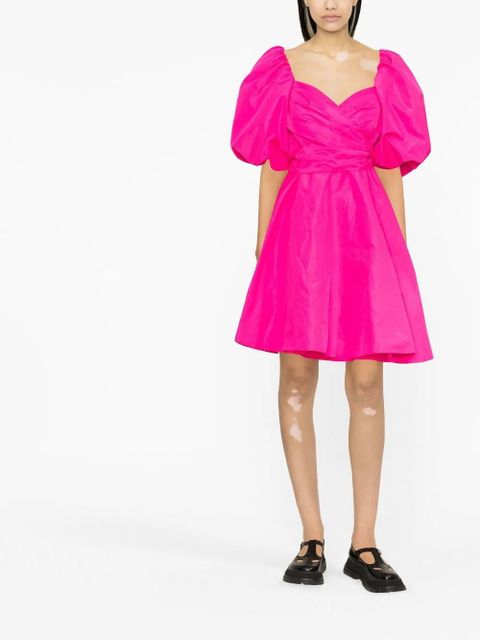 PINKO puff-sleeve flared dress - zdjęcie produktu nr 2